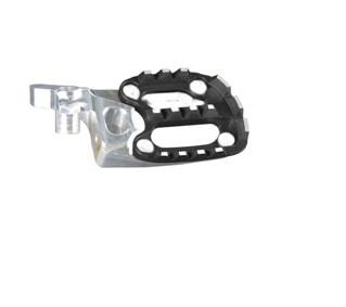 PEDANE REGOLABILI CON POGGIAPIEDE SNODATO PER BMW R 1200 GS (2013-2018)