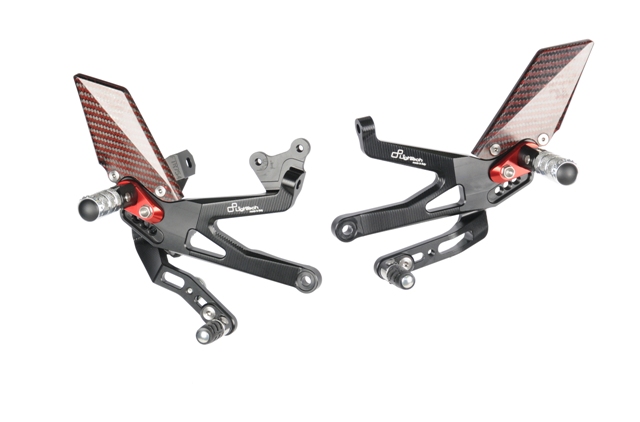Pedane Lightech Regolabili R Version  - DUCATI PANIGALE V4