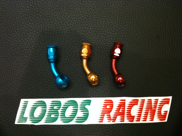 Raccordo Occhiello per freni  45° Gradi LIGHTECH in ergal