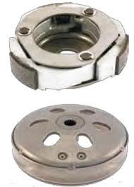 FRIZIONE CENTRIFUGA GIRANTE + CAMPANA NEWFREN per  PIAGGIO BEVERLY 125 (01>) HEXAGON 125 GTX 4T (98/99) LIBERTY 125 (00/02) SKIPPER 125 4T (98) SUPER HEXAGON 125 GTX (<00) X8 125 (04>) X9 125 EVOLUTION (01/02)