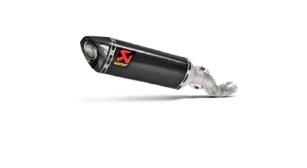 Terminale di scarico AKRAPOVIC Linea Slip on (Carbonio) NON OMOLOGATO per APRILIA RSV 4 (2015)