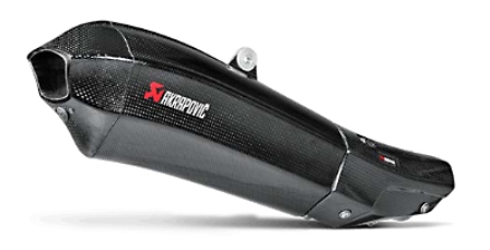Terminale di scarico AKRAPOVIC Slip-On Line (Carbon) Omologato per YAMAHA YZF-R1 (2015>)