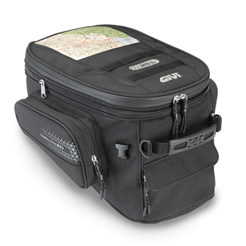 Borsa da serbatoio TanklockED estensibile per moto enduro, capacità 25 litri