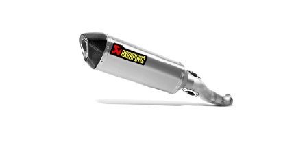 Terminale di scarico silenziatore AKRAPOVIC Linea Slip on (TITIANIO) Non Omologato per KAWASAKI ZX-10R (2011-2015)