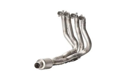 Collettore di scarico AKRAPOVIC Optional Header (Titanium) NON OMOLOGATO per KAWASAKI NINJA H2 (2015-2017>) H2 R (2015-2017>)