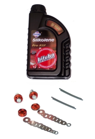 BITUBO - Kit Valvole Forcella + Olio K-FORK per TRIUMPH TIGER 800 (2010-2012)