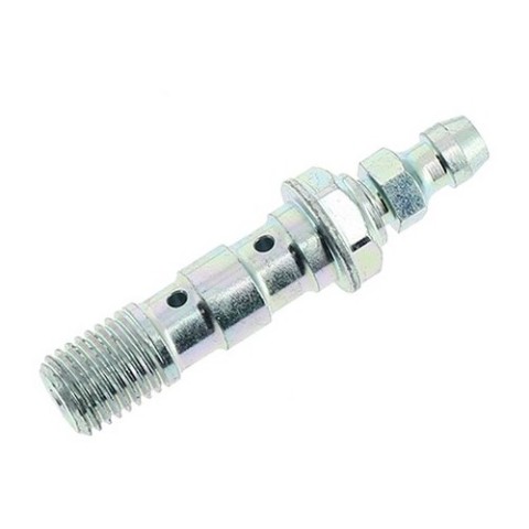 BULLONE FORATO DOPPIO IN ACCIAIO  CON SPURGO - Diametro ø 10 X 1.25