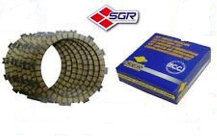 KIT DISCHI FRIZIONE GUARNITI  PRIMO EQUIPAGGIAMENTO per SUZUKI GZ Marauder 250 - ST 250 - TU X 250 - VL Intruder LC 250