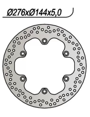 Disco Freno Anteriore NG per HONDA CBR 125 R - CBR 400 R NC23 - VFR 400 - VFR 400 RG NC21 - VFR 400 Z - CB 500 - CBR 600 F - CBR 600 F2 - SILVER WING 600 ABS - CB 650 SC NIGHTHAWK - SLR 650 / SX - VIGOR 650 - CB 700 SC - VF 700 F / VF 700 S - CBX 750 F