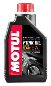 Olio Forcella MOTUL Sintetico 100% Gradazione Sae W 5 - 1 LITRO