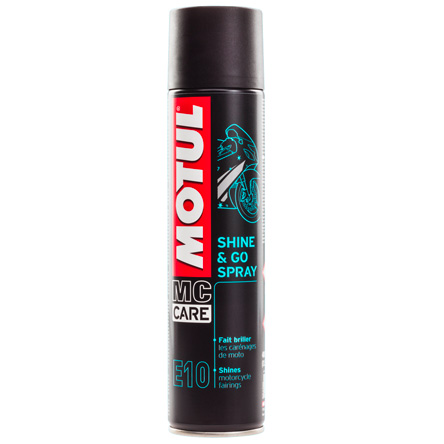 SPRAY Ravviva vernici e parti in plastica MOTUL MC CARE E10 SHINE & GO