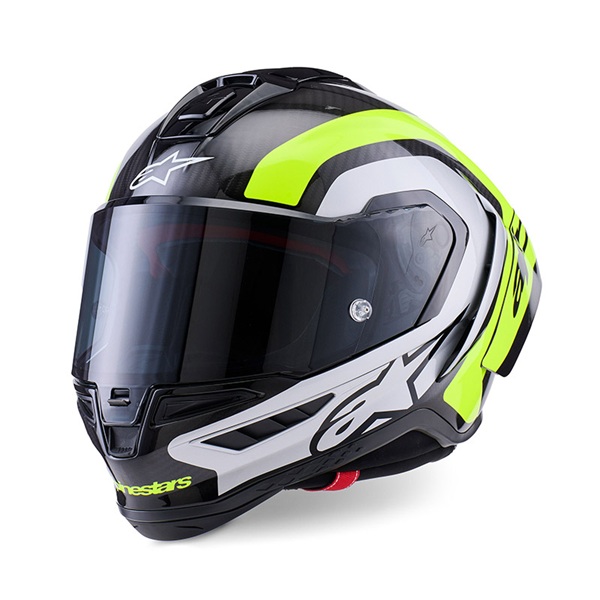 Casco Alpinestars Supertech R10 Arius GIALLO FLUO