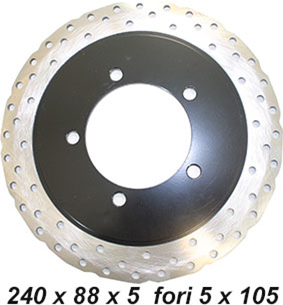 Disco freno Posteriore TEKNOETRE  DOWNTOWN 300 ABS (2010-2016)