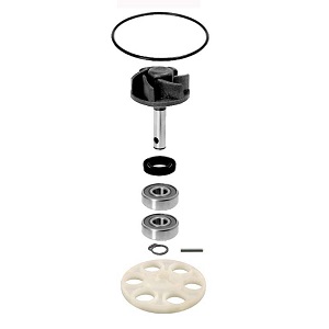 KIT REVISIONE POMPA ACQUA CON PULEGGIA per YAMAHA AEROX 50 - APRILIA SONIC 50 - GULLIVER 50 - MALAGUTI F12 PHANTOM 50
