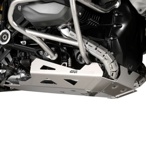 Paracoppa specifico in alluminio GIVI per BMW R 1200 GS (2013-2016) - R 1200 GS Adventure (2014-2016) - R 1200 R (2015-2016) - R 1200 RS (2015-2016)