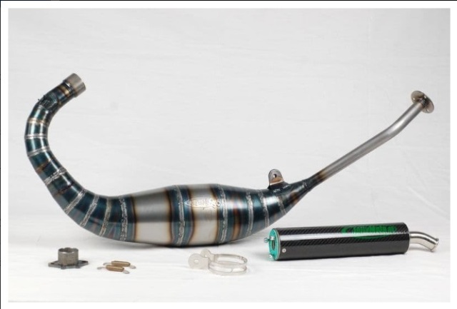 Scarico Completo Jolly Moto per APRILIA 2 TEMPI RS 125 Tuono STD 1995-2012 JOLLYMOTO EXHAUST ALLUMINIO