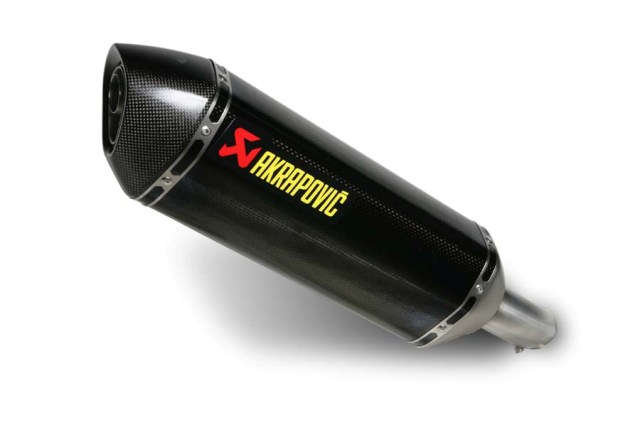 Terminale di scarico Linea Slip on (CARBONIO) Akrapovic per HONDA CB 400-500F (2013) / CB 400-500X (2013) / CBR 400-500R (2013)