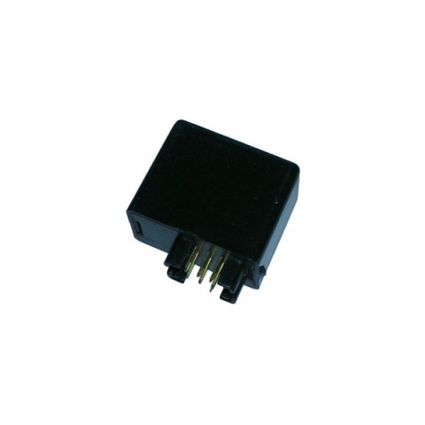 Dispositivo c/intermittenza elettronica - rele' comando pompa carburante 12V 21Wx2 (H21Wx4) - c.c 4 frecce - 7 pin per SUZUKI 650 GSF BANDIT (05/08) - 650 GSX -F (08/10) - 750 GSX-F (98/06) - 750 GSX-R (96/11) - GSR 750 (11) - 750 GSX (98/01)