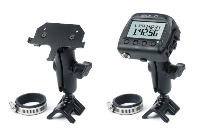 KIT STAFFA SUPORTO ROLL-BAR PER CRONOMETRO GPS AIM SOLO.