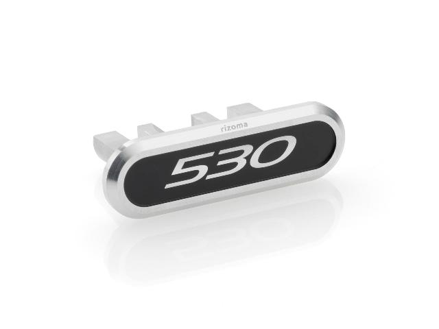 TAPPO FORO SPECCHIO RIZOMA per YAMAHA T-MAX 530 / 530 ABS (2012>) COLORE ALLUMINIO