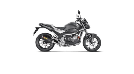 Terminale di scarico Akrapovic Linea Slip on (Carbonio) Omologato per HONDA NC 750 S / NC 700 X  (2016-2017) - INTEGRA 700 (2016-2017)