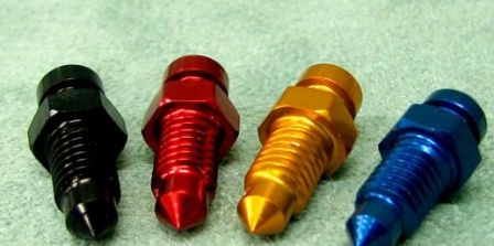 Valvola spurgo in ERGAL diametro M 6