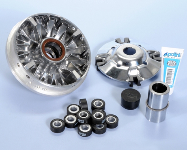 VARIATORE POLINI HI-SPEED 12 RULLI per KYMCO XCITING 400i - rulli 25X11 gr. 6,5 -