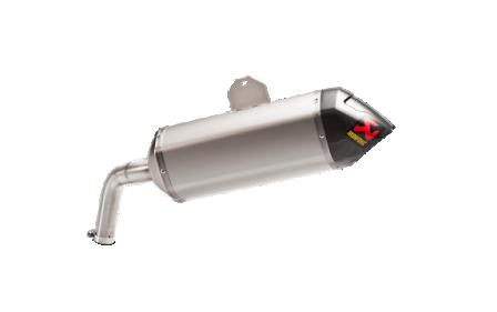 TERMINALE DI SCARICO OMOLOGATO AKRAPOVIC Slip-On Line (Titanium) per YAMAHA XT 1200 Z (2010-2017)